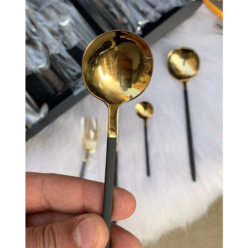 Exquisite Cutlery Set Serves 6-Pack 24-Piece Stainless Steel Cutlery Set With Steak Knife, Fork And