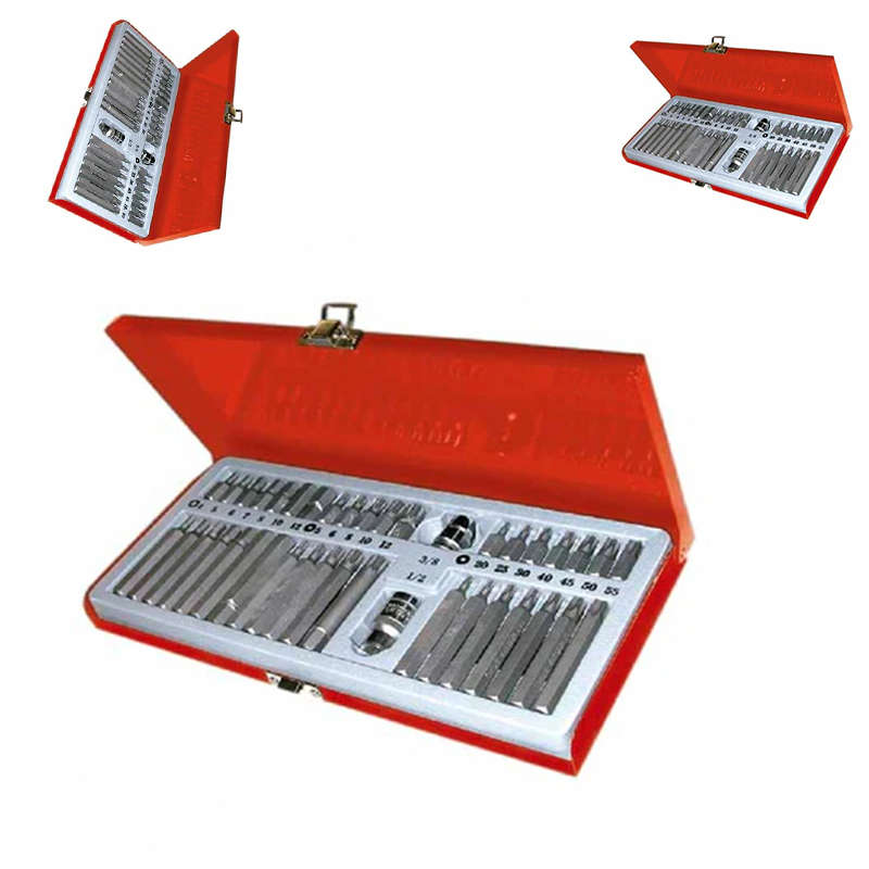 Versatile 40-Piece Interchangeable Drill Bit Set