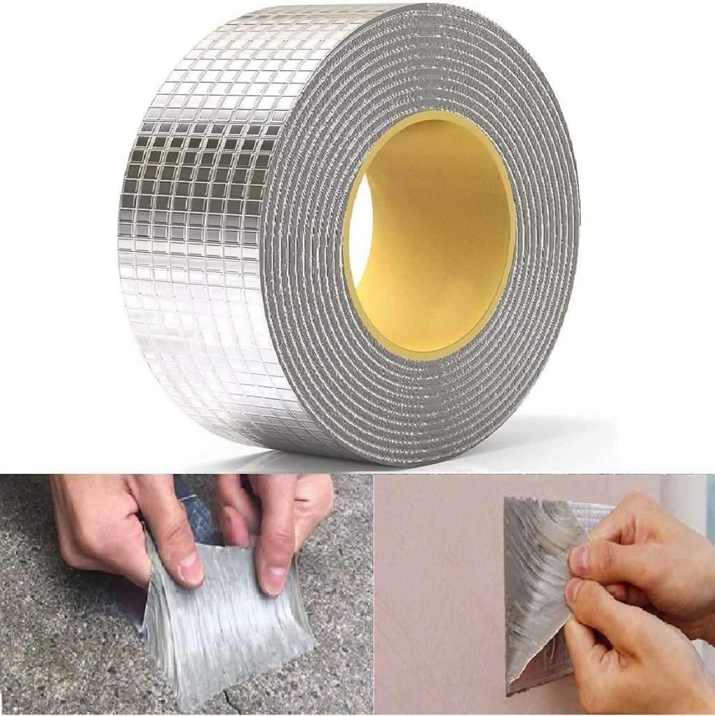 Leak Repair Waterproof Tape For Pipe Leak Roof Waterproof Tape Leak Solution Aluminum Foil Waterproo