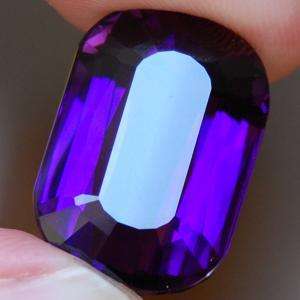 Amethyst 37.20 ct Fancy Purple Blue!