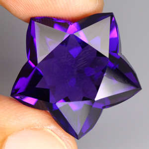 Amethyst 19.75 ct  Star Purple Blue!