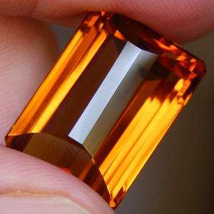Citrine 42.21 ct Fancy Madeira!