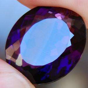 Amethyst 36.15 ct Oval Purple Blue!