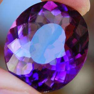 Amethyst 74.5 ct GIANT Purple Blue!