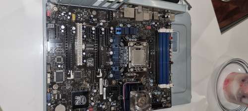 first generation Intel i7 motherboard with cpu no heat sink or ram