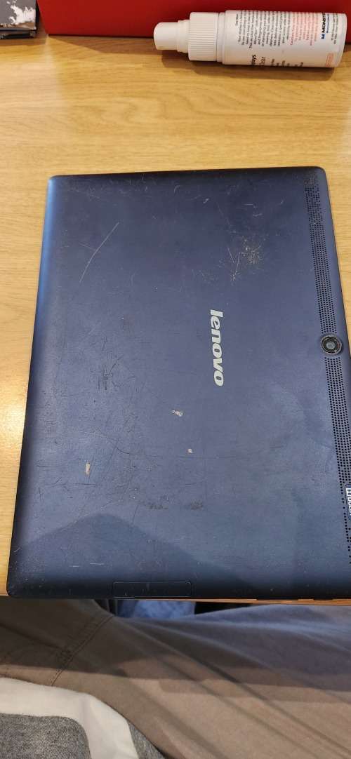 Lenovo tablet not tested