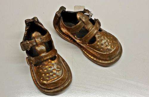 OLD RED COPPER SHOES