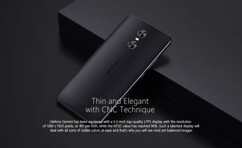 ORIGINAL ULEFONE GEMINI DUAL CAMERA  * 3GB RAM*32GB ROM* 4G DUAL SIM* FINGERPRINT READER