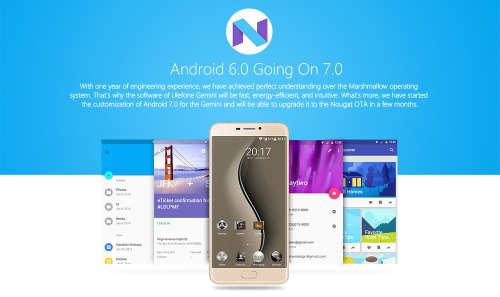 ORIGINAL ULEFONE GEMINI DUAL CAMERA  * 3GB RAM*32GB ROM* 4G DUAL SIM* FINGERPRINT READER