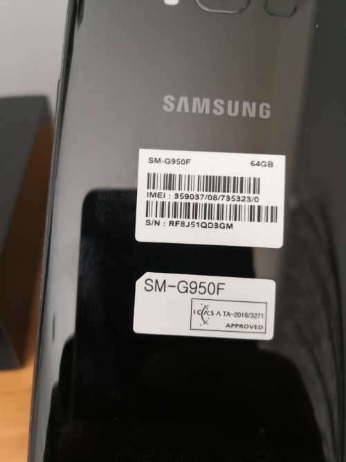 s8 64 GB local stock with box PLEASE READ.