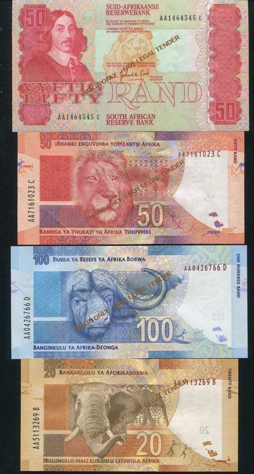 AA SERIES BANKNOTES - GREAT VARIETY OF 8 UNC BANKNOTES. GREAT VALUE.