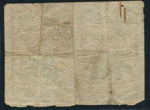 MAFEKING 1900 10/- BANKNOTE