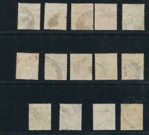 SA KINGSHEADS USED LOT TO 10/-