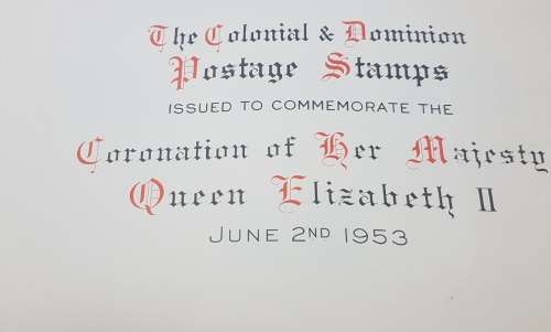 1953 CORONATION OMNIBUS +++ CAT £130- IN ALBUM