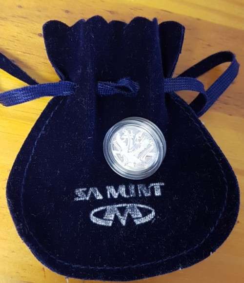 SA 2005 PROOF TICKEY- VULTURE - IN SA MINT POUCH-NO COA.