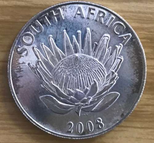 SA 2008 R1 SILVER PROTEA MAHATMA GANDHI