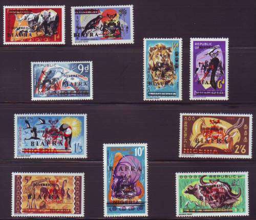NIGERIA/BIAFRA GREAT MINT LOT-SELDOM SEEN!