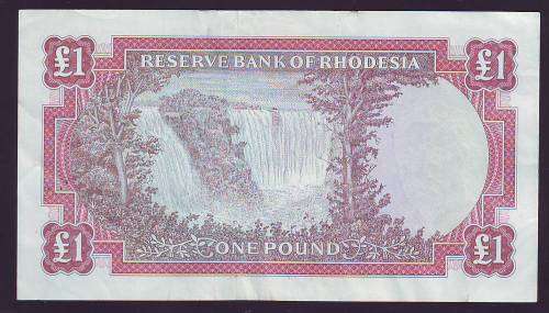 RHODESIA 1966 ONE POUND