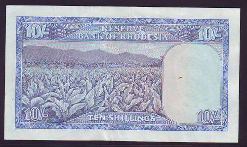 RHODESIA 1966 TEN SHILLING