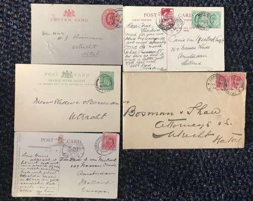 CAPE OF GOOD HOPE  INTER PROVINCIAL CARDS/COVERS