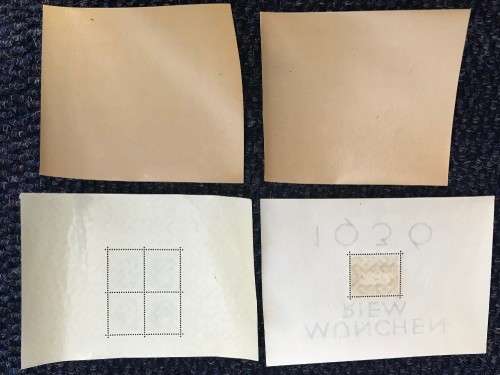 GERMANY MINIATURE SHEETS NICE LOT - UM