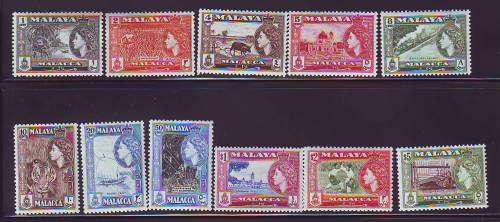 MALAYA NICE KING GV1 ERA & QE11 MINT LOT!