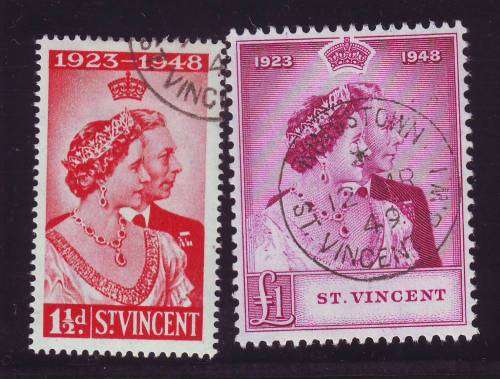 1948 ROYAL SILVER WEDDING MINT & USED LOT - EXCELLENT!