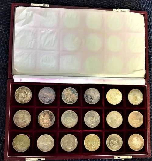 SA COMPLETE SET OF PROOF CROWNS - RARE!!!!