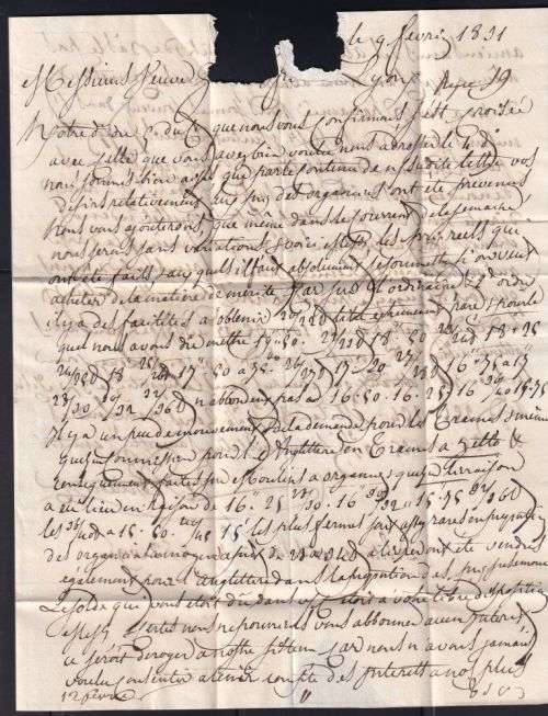 ITALY 1831/2 ENTIRE LETTERS