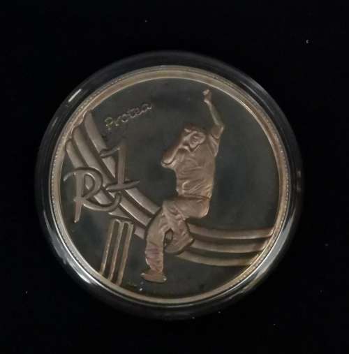 RSA 2003 CRICKET  PROOF SILVER RAND