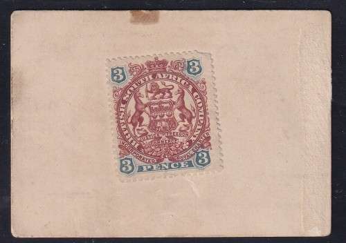 MARSHALL HOLE 3d CURRENCY CARD - BOER WAR - SCARCE!