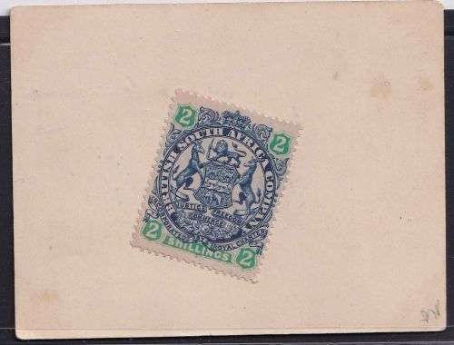 MARSHALL HOLE 2/-  CURRENCY CARD - BOER WAR - SCARCE!