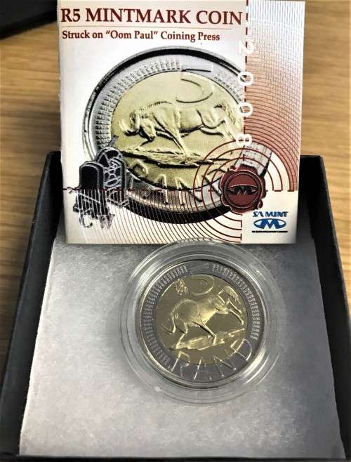 SA Mint 2008 R5 Oom Paul Mint Mark Mintage 2990