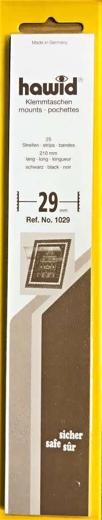 Hawid Stamp Mounts  Various Widths
