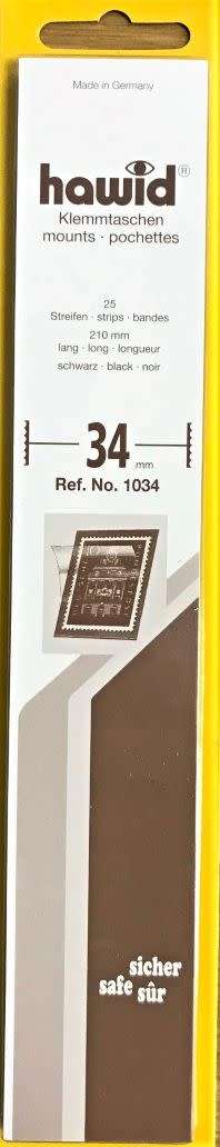 Hawid Stamp Mounts  Various Widths