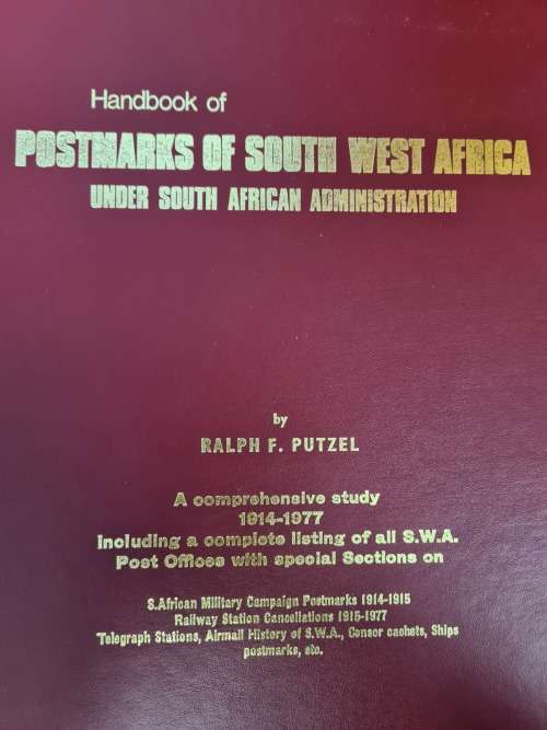 POSTMARKS OF SWA UNDER SA ADMIN - BY PUTZEL