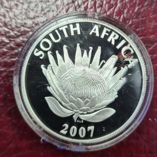 RSA 2007 FW DE KLERK PROOF SILVER RAND