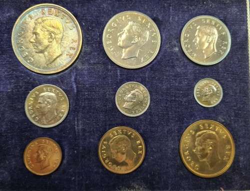 SA 1948 PROOF SET IN ORIGINAL SA MINT BOX