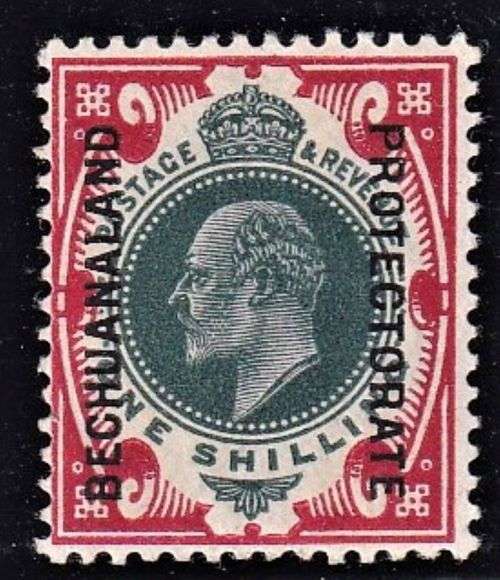 BECHUANALAND 1912 1/- SUPERB MINT