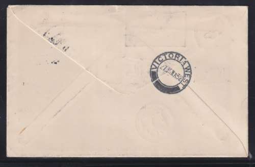 SA 1932 CAPETOWN-VICTORIA WEST FLIGHT COVER