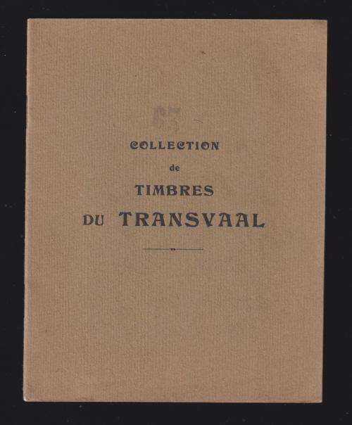 TRANSVAAL COLLECTION IN BOOKLET- SUPERB!