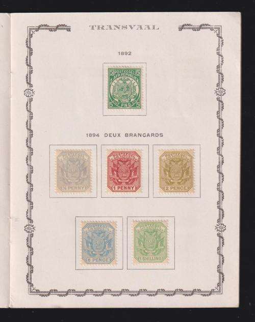 TRANSVAAL COLLECTION IN BOOKLET- SUPERB!
