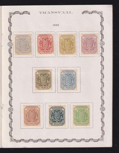 TRANSVAAL COLLECTION IN BOOKLET- SUPERB!