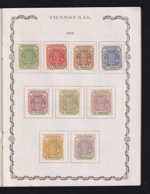 TRANSVAAL COLLECTION IN BOOKLET- SUPERB!