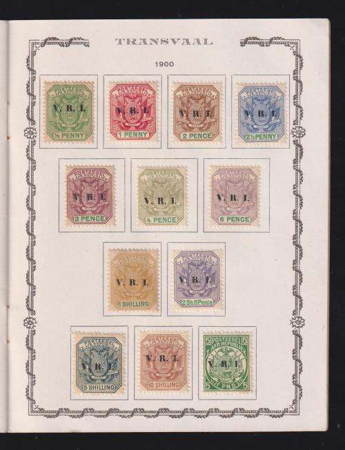 TRANSVAAL COLLECTION IN BOOKLET- SUPERB!