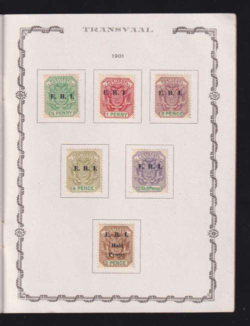 TRANSVAAL COLLECTION IN BOOKLET- SUPERB!