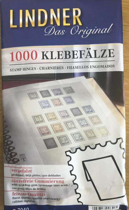 Lindner Stamp Hinges