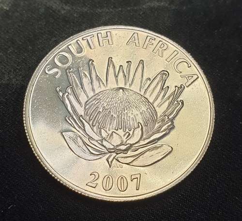 RSA 2007  NELSON MANDELA UNC SILVER RAND
