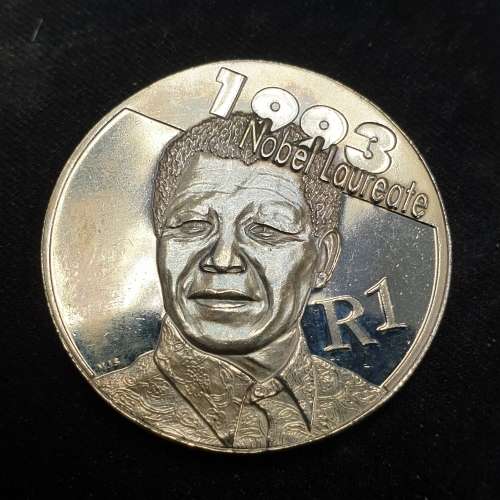 RSA 2007  NELSON MANDELA UNC SILVER RAND