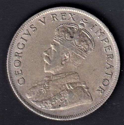 1930 Union of South Africa Silver Florin